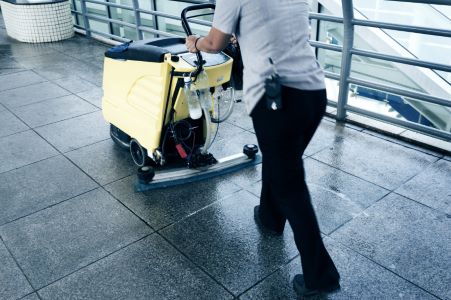 Floor cleaning in Vinings by Millennial Clean